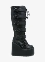 YRU Monster High Elissa Bat Dune Platform Boots