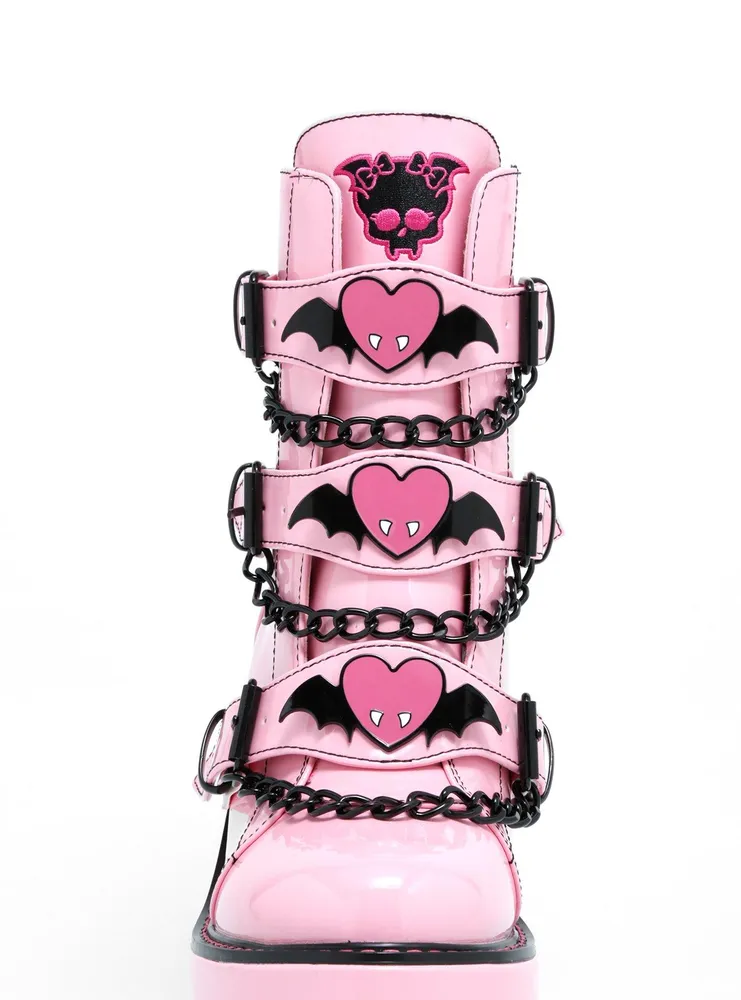 YRU Monster High Draculaura Dune Lo Platform Boots