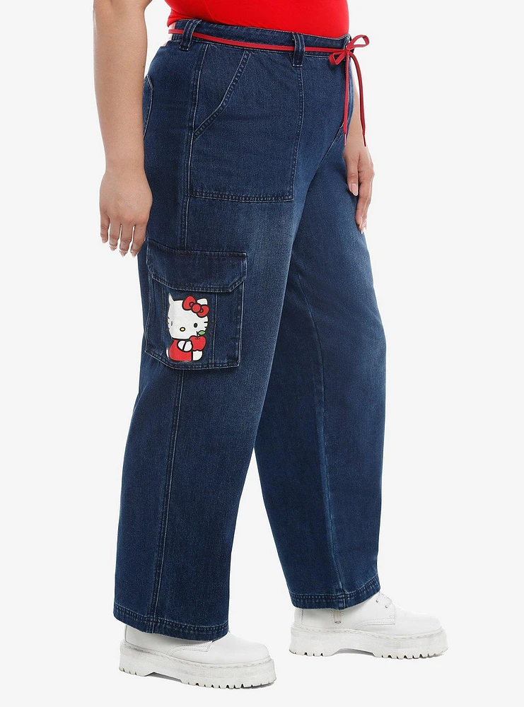 Hello Kitty Apple Cargo Jeans Plus