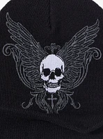 Winged Skull Beanie