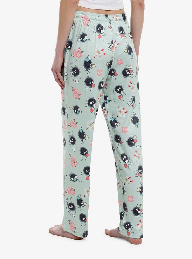 Studio Ghibli Spirited Away Soot Sprite Sakura Pajama Pants