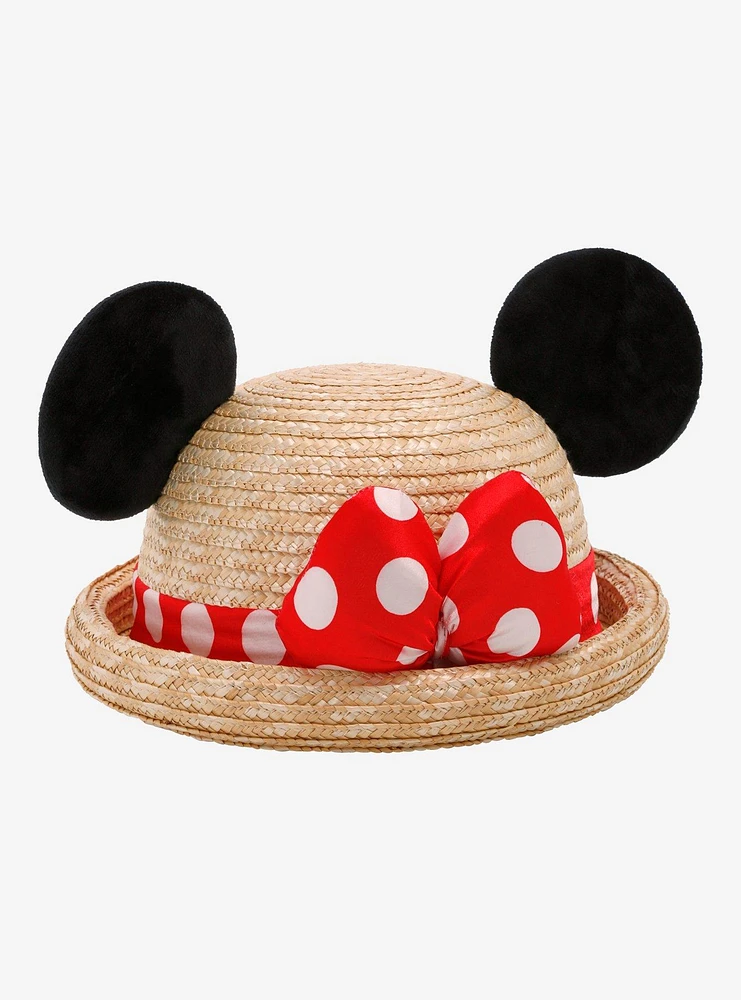 Disney Minnie Mouse 3D Ear Straw Hat