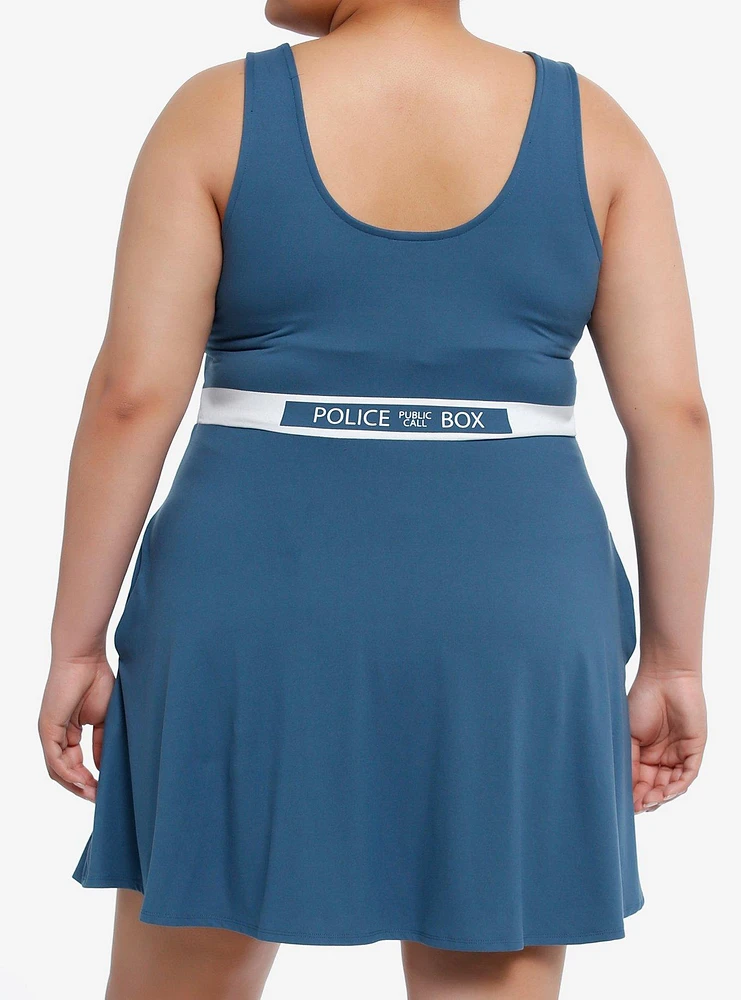 Her Universe Doctor Who TARDIS Athletic Dress Plus