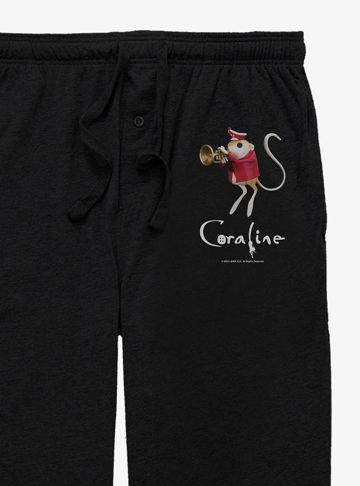 Coraline Circus Mouse Trumpet Pajama Pants