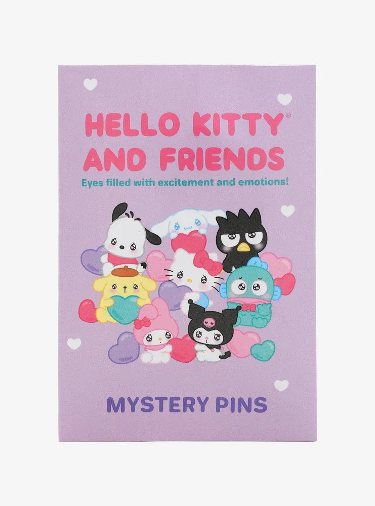 Sanrio Hello Kitty and Friends Emo Kyun Blind Box Enamel Pin - BoxLunch Exclusive