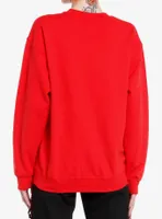 Olivia Rodrigo GUTS Red Girls Sweatshirt