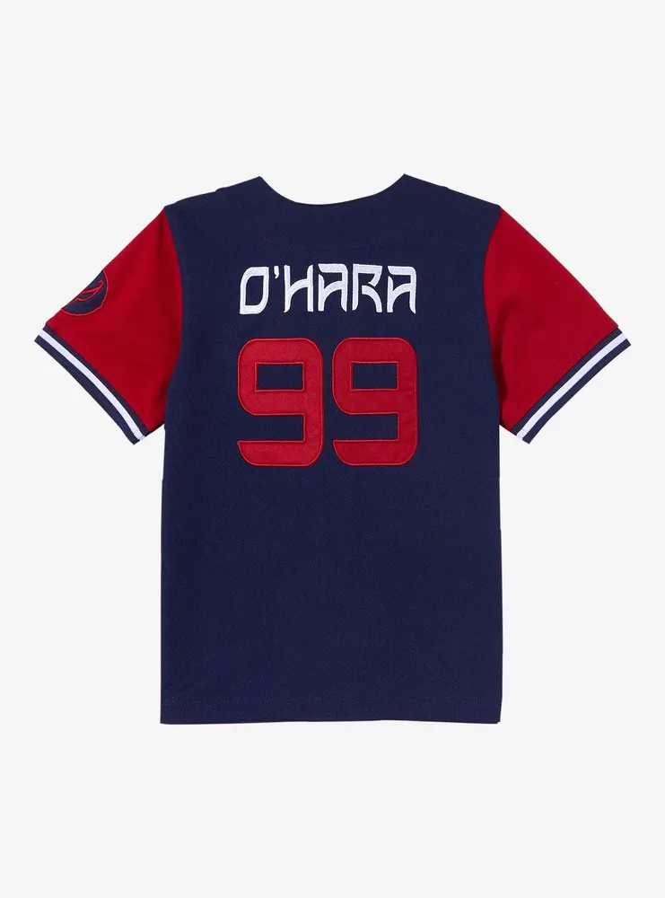 Marvel Spider-Man: Across the Spider-Verse Miguel O'Hara Toddler Baseball Jersey — BoxLunch Exclusive