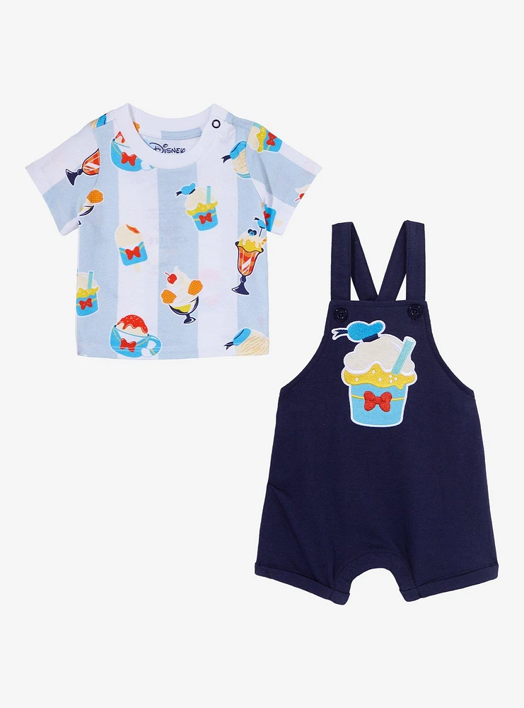 Disney Donald Duck Ice Cream Infant Overall Set - BoxLunch Exclusive