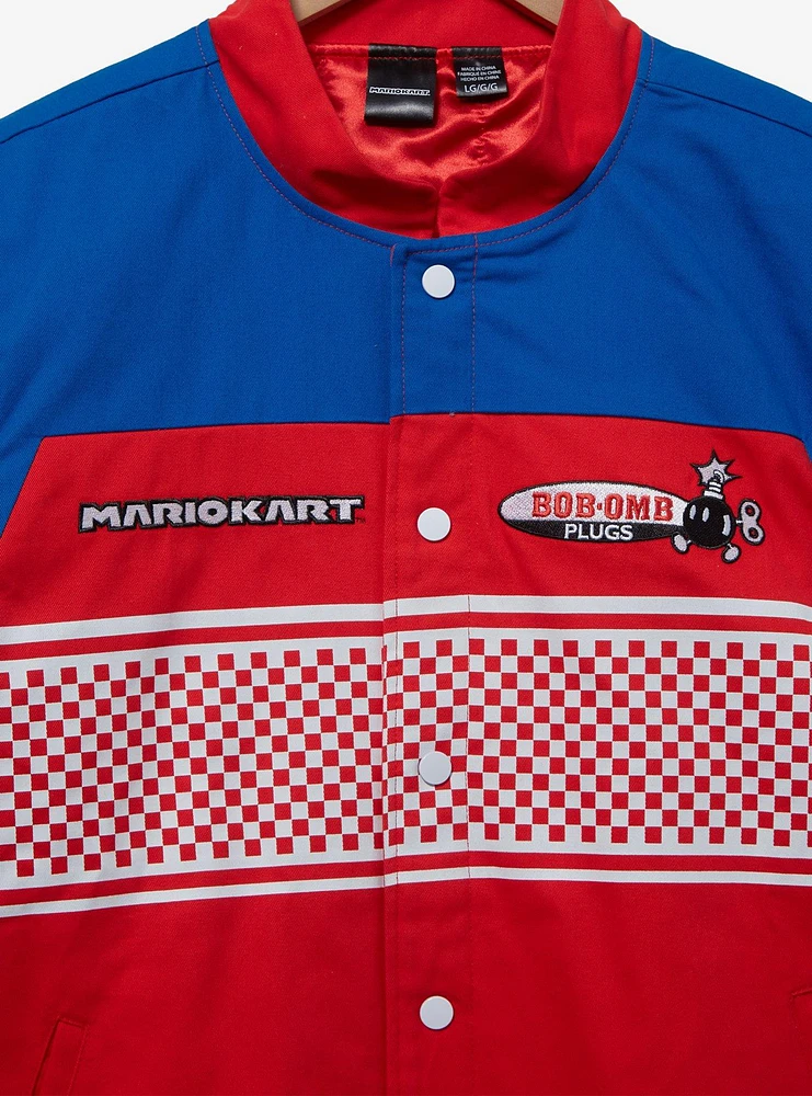 Nintendo Mario Kart Red and Blue Racing Jacket - BoxLunch Exclusive