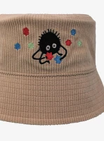 Studio Ghibli® Spirited Away Soot Sprite Corduroy Bucket Hat