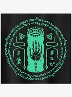 the Legend of Zelda: Tears Kingdom Rune Badge Womens Slouchy Sweatshirt