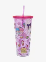 Sanrio Hello Kitty & Friends Snacks Allover Print Confetti-Filled Carnival Cup
