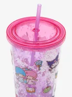 Sanrio Hello Kitty & Friends Snacks Allover Print Confetti-Filled Carnival Cup