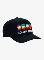 South Park Characters Embroidered Snapback Hat