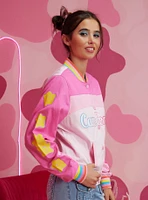 Care Bears Rainbow Varsity Girls Racing Jacket