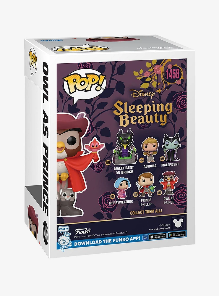 Funko Pop! Disney Sleeping Beauty 65th Anniversary Owl as Prince Vinyl Figure