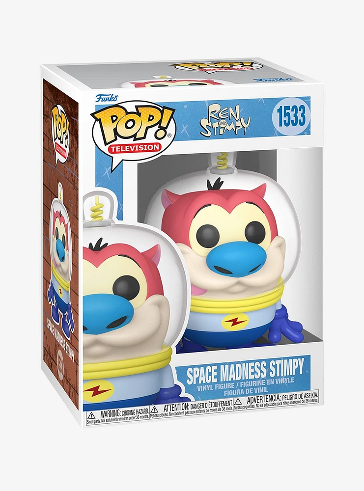 Funko Pop! Television The Ren & Stimpy Show Space Madness Stimpy Vinyl Figure