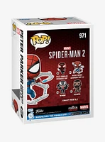 Funko Pop! Marvel Spider-Man 2 Peter Parker Advanced Suit 2.0 Vinyl Bobblehead