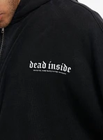 Dead Inside Skull Mineral Wash Hoodie