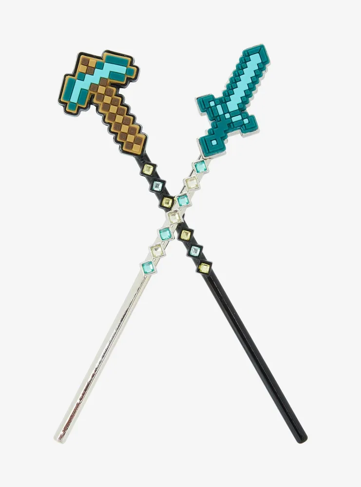 Minecraft Swords Hair Stick Set