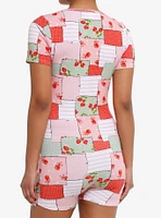 Strawberry Shortcake Patches Romper