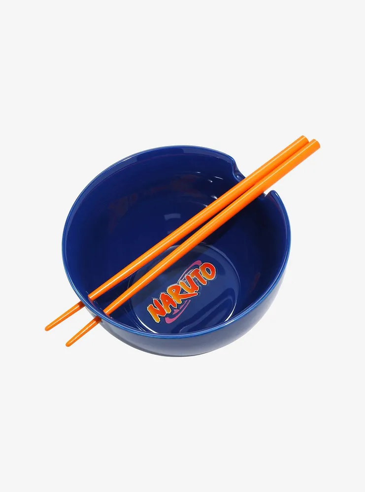 Naruto Shippuden Naruto Eating Portrait Ramen Bowl with Chopsticks