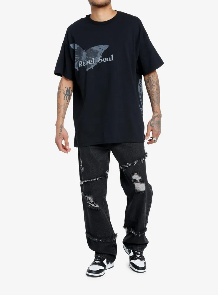 Social Collision® Rebel Soul Oversized T-Shirt