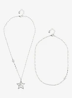 Social Collision Star Layered Necklace Set