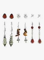 Thorn & Fable Spider Jewel Earring Set