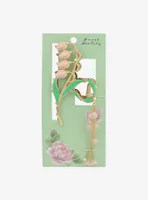 Lily Of The Valley Claw Hair Clip