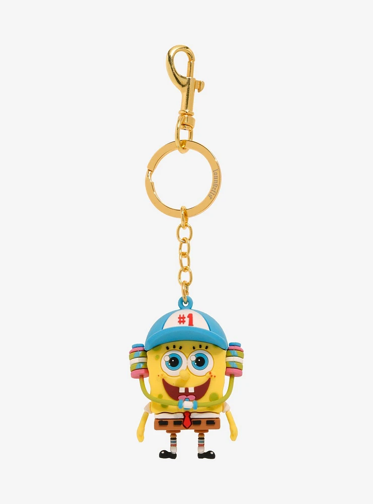 Loungefly SpongeBob SquarePants Ball Cap 3D Keychain — BoxLunch Exclusive