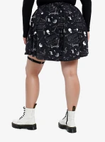 Death Note Garter Skort Plus