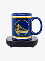 NBA Golden State Warriors Logo Mug Warmer with Mug