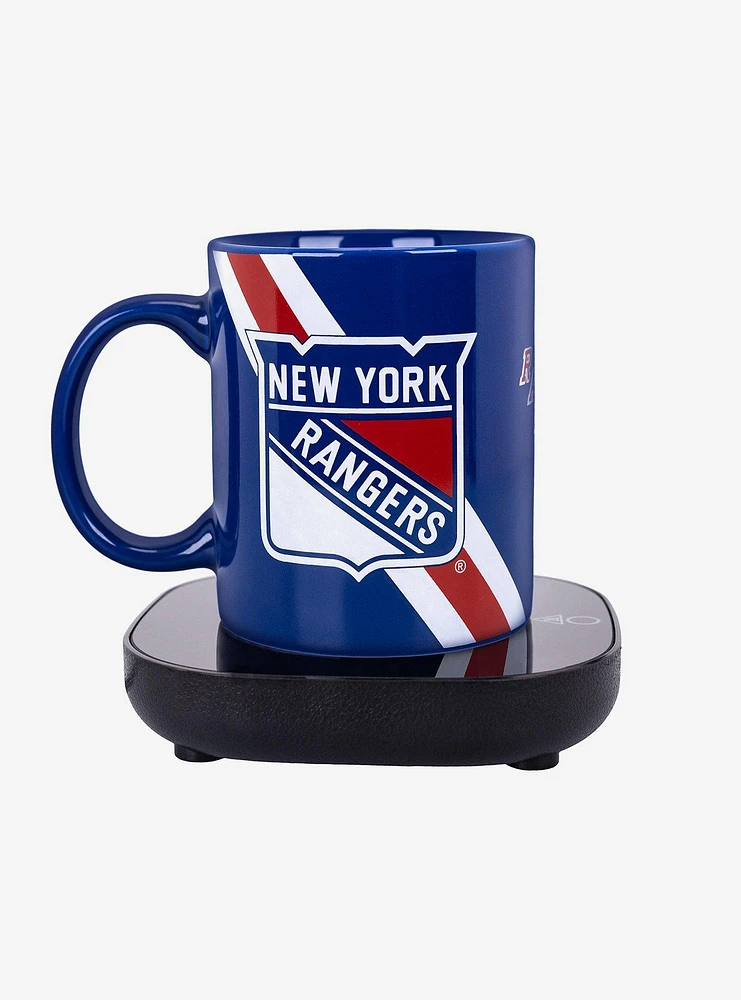 York Rangers Logo Mug Warmer with Mug