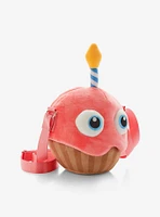 Five Nights At Freddy's Carl The Cupcake Figural Plush Crossbody Bag