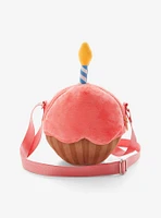 Five Nights At Freddy's Carl The Cupcake Figural Plush Crossbody Bag