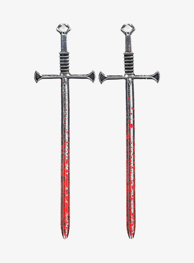 Social Collision Bloody Sword Hair Stick Set