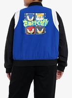 Sonic The Hedgehog Racing Girls Bomber Jacket Plus