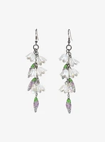 Thorn & Fable Lily Butterfly Wing Drop Earrings