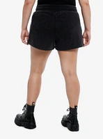 Social Collision® Destroy The System Wash Lounge Shorts Plus