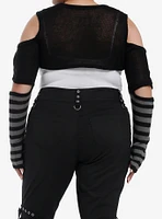 Death Note Logo Bolero Girls Crop Shrug Plus