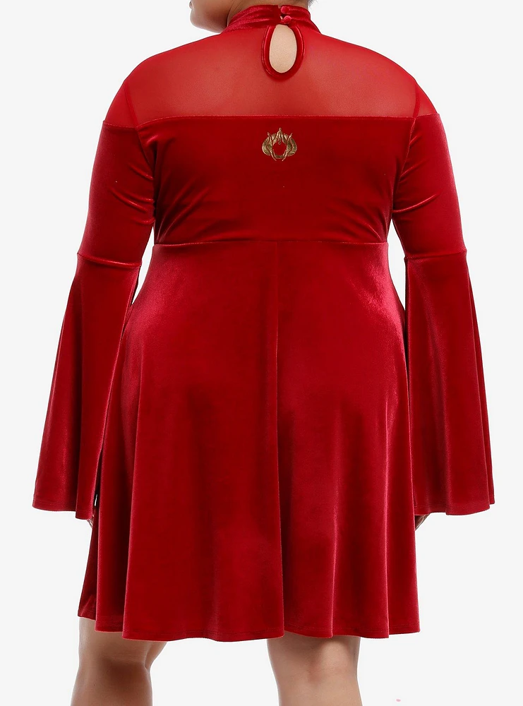 Her Universe Star Wars Queen Padme Amidala Velvet Dress Plus