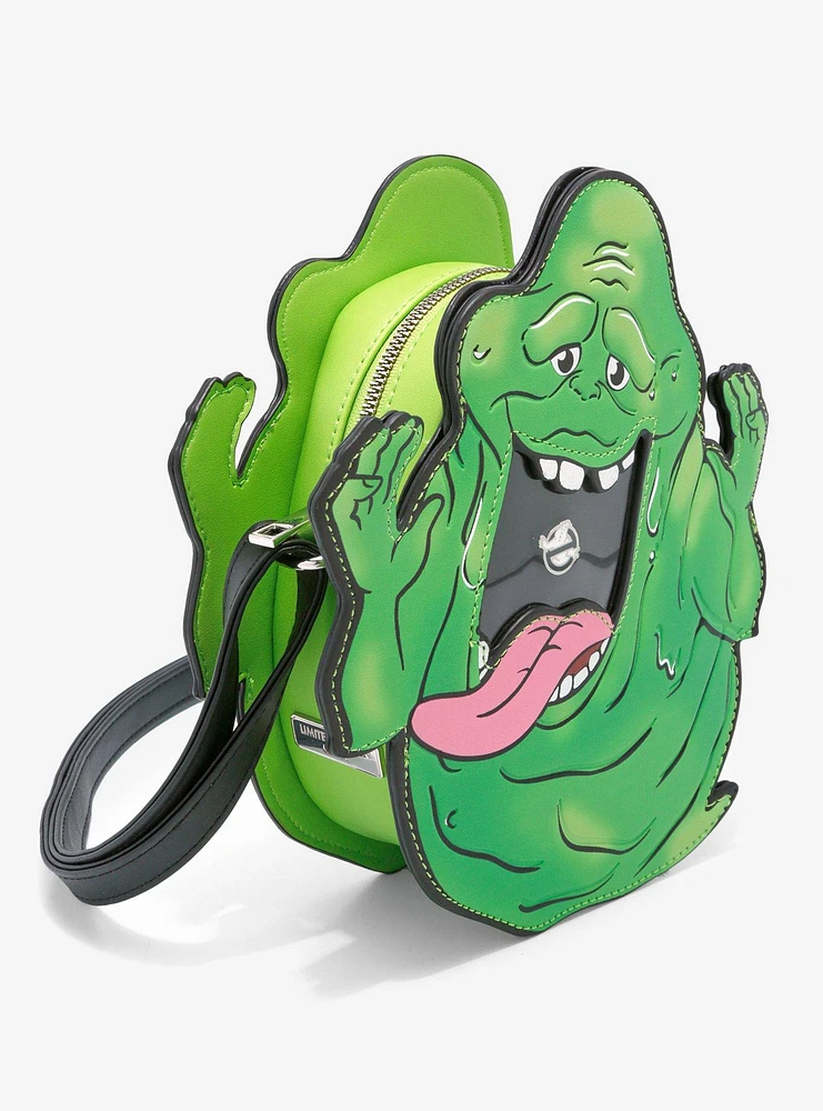 Her Universe Ghostbusters Slimer Crossbody Bag With Chase Variant