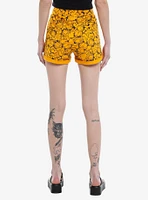 Garfield Allover Print Girls Lounge Shorts