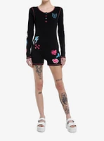 Monster High Icons Long-Sleeve Romper