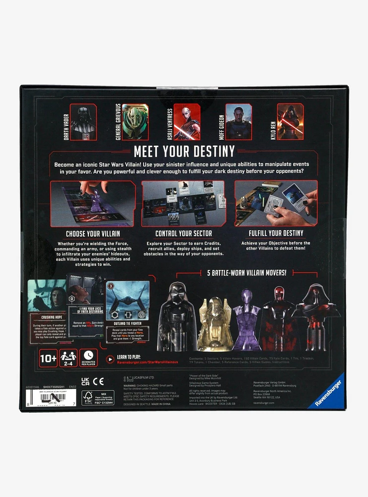 Star Wars Villainous Board Game