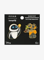 Loungefly Disney Pixar WALL-E and EVE Enamel Pin Set — BoxLunch Exclusive