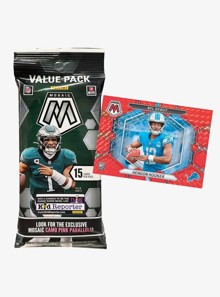 Panini Mosaic NFL Football Trading Cards Pack
