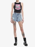 Monster High Ghouls Crest Girls Crop Tank Top