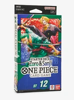 Bandai One Piece Card Game Zoro & Sanji Starter Deck